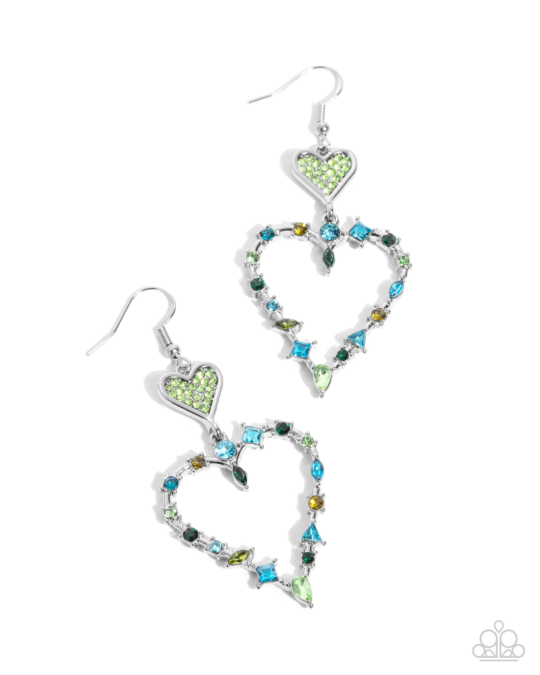 Paparazzi Earring Parallel Passion - Green