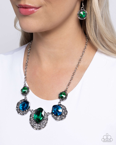 Paparazzi Necklace City Color - Green Coming Soon