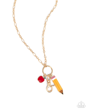 Load image into Gallery viewer, Paparazzi Necklace First Day of School - Gold Coming Soon
