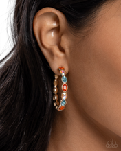 Load image into Gallery viewer, Paparazzi Earrings Pressing Princess - Gold
