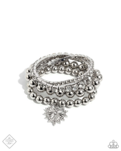 Load image into Gallery viewer, Paparazzi Bracelet Excessive Elegance - White Coming Soon
