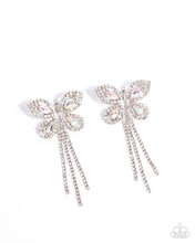Load image into Gallery viewer, Paparazzi Earrings Next SOAR - White Coming Soon
