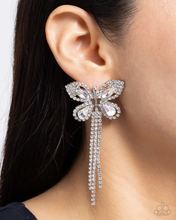 Load image into Gallery viewer, Paparazzi Earrings Next SOAR - White Coming Soon
