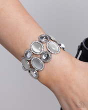 Load image into Gallery viewer, Paparazzi Bracelet Affixed Appeal - White Coming Soon
