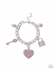 Load image into Gallery viewer, Paparazzi Bracelet Fortified Fashion - Pink
