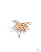 Load image into Gallery viewer, Paparazzi Ring Dragonfly Depth - Gold Coming Soon
