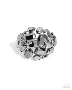 Paparazzi Bracelet Chic Coronation - Silver Coming Soon