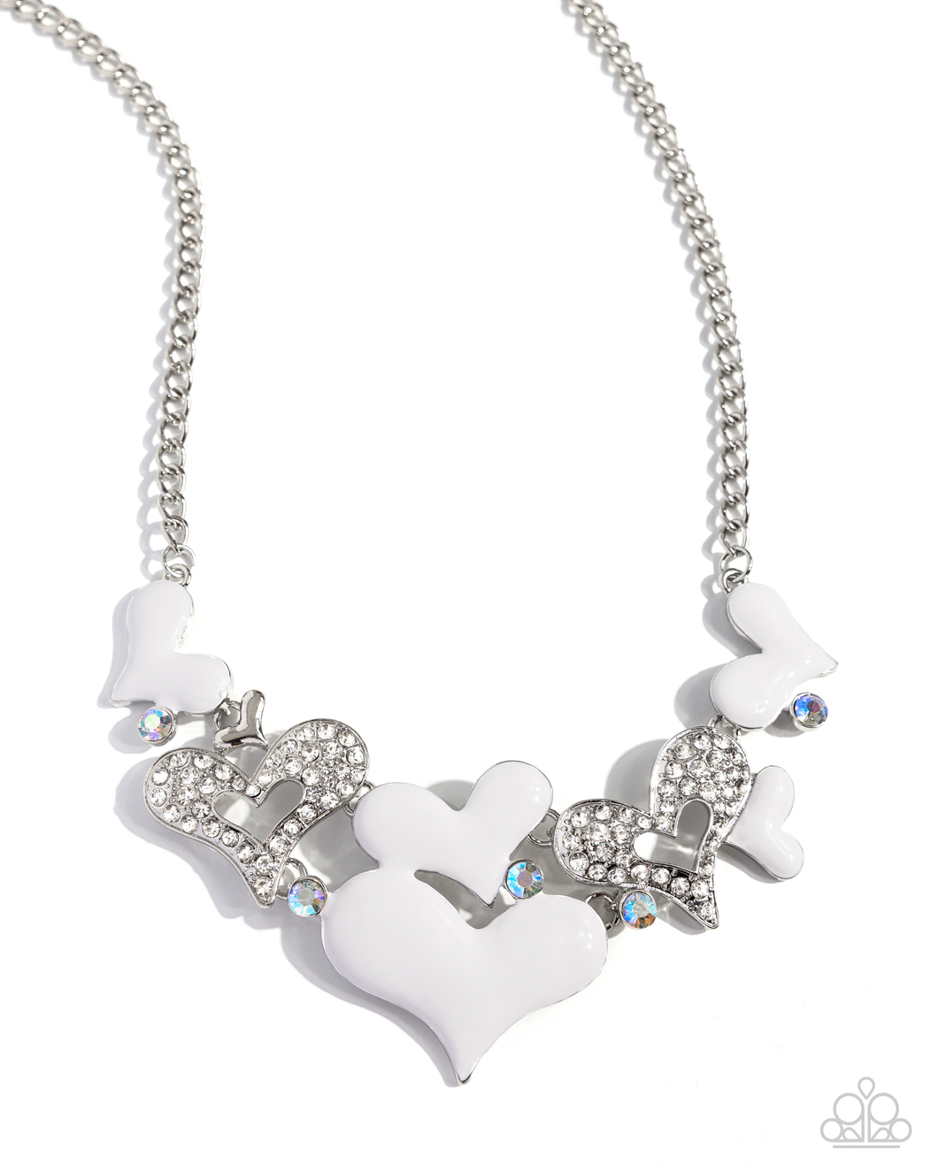 Paparazzi Necklace Room in My Heart for More - White Coming Soon