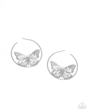 Load image into Gallery viewer, Paparazzi Earrings Aerial Alias - Silver Coming Soon
