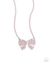 Load image into Gallery viewer, Paparazzi Necklace Bewitching Bow - Pink Coming Soon
