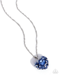 Paparazzi Necklace Best Of My Heart Blue Coming Soon