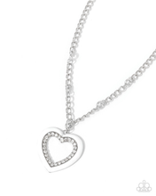 Load image into Gallery viewer, Paparazzi Necklace Romantic Rule - White Coming Soon
