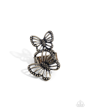 Load image into Gallery viewer, Paparazzi Ring Windborne Whimsy - Brass Coming Soon
