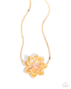 Paparazzi Necklace Banquet Blossom - Yellow Coming Soon