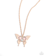 Load image into Gallery viewer, Paparazzi Necklace Showstopping Shuttle - Rose Gold
