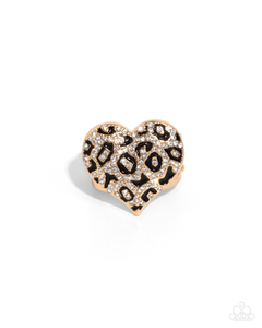 Paparazzi Ring Cheetah Cameo - Gold Coming Soon