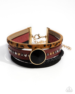 Paparazzi Bracelet Fair LEATHER - Red Coming Soon