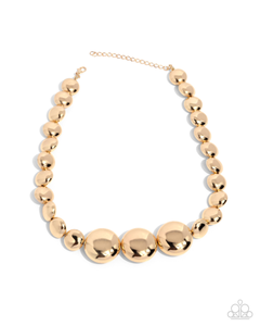 Paparazzi Necklace Reflective Roar - Gold Coming Soon