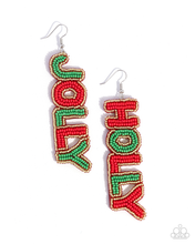 Load image into Gallery viewer, Paparazzi Earrings Jolly Holiday - Multi Coming Soon
