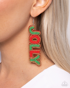 Paparazzi Earrings Jolly Holiday - Multi Coming Soon