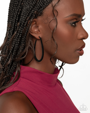 Load image into Gallery viewer, Paparazzi Earrings The Right Angle - Black Coming Soon

