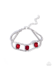 Load image into Gallery viewer, Paparazzi Bracelet Embedded Elegance - Red Coming Soon
