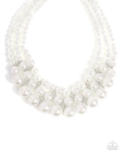 Load image into Gallery viewer, Paparazzi Necklace Glossy Gala - White Coming Soon
