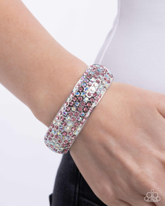 Paparazzi Bracelet Triumphant Twinkle - Pink