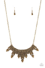 Load image into Gallery viewer, Paparazzi Necklace Skyscraping Sparkle - Brass
