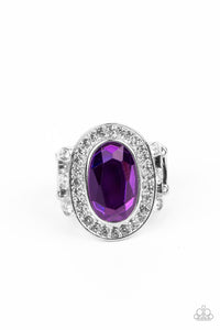 Paparazzi Rings Always OVAL-achieving - Purple