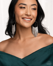 Load image into Gallery viewer, Paparazzi Earrings Streamlined Shimmer - White Coming Soon
