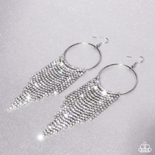 Load image into Gallery viewer, Paparazzi Earrings Streamlined Shimmer - White Coming Soon
