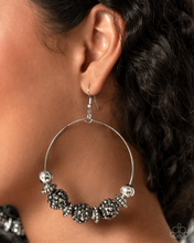 Load image into Gallery viewer, Paparazzi Earrings I Can Take a Compliment - Silver Coming Soon
