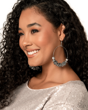 Load image into Gallery viewer, Paparazzi Earrings I Can Take a Compliment - Silver Coming Soon
