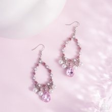 Load image into Gallery viewer, Paparazzi Earrings Baroness Behavior - Pink
