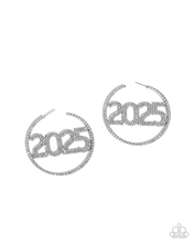 Load image into Gallery viewer, Paparazzi Earrings This is Gonna Be My Year - White Coming Soon
