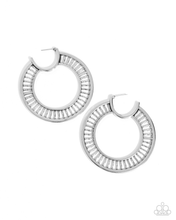Load image into Gallery viewer, Paparazzi Earrings Set the Scene - Silver Coming Soon
