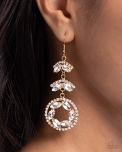 Load image into Gallery viewer, Paparazzi Earrings Polished Pattern - Gold Coming Soon
