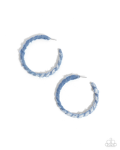 Load image into Gallery viewer, Paparazzi Earrings Denim Debut - Blue Coming Soon
