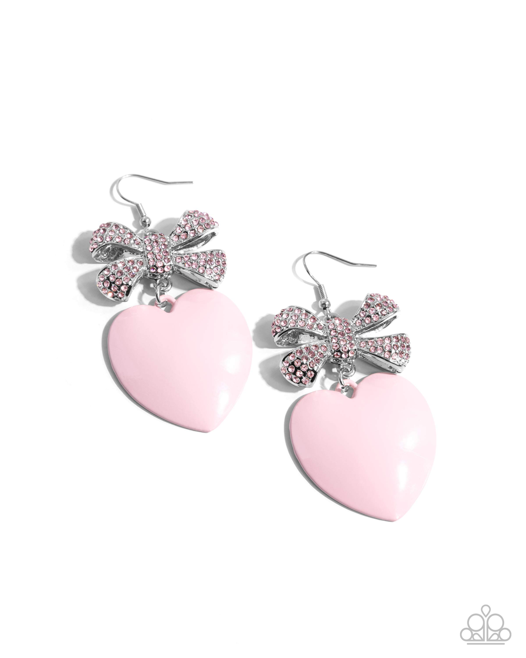 Paparazzi Earrings Suitable Sweetheart - Pink Coming Soon