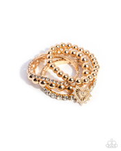 Load image into Gallery viewer, Paparazzi Bracelet Excessive Elegance - Gold
