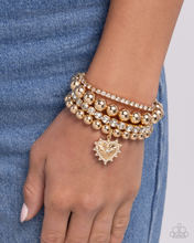 Load image into Gallery viewer, Paparazzi Bracelet Excessive Elegance - Gold
