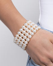 Load image into Gallery viewer, Paparazzi Bracelet Ombré Overture - Gold
