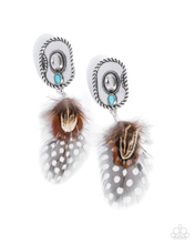 Load image into Gallery viewer, Paparazzi Earrings Feathered Fairy Tale - Brown Coming Soon
