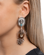 Load image into Gallery viewer, Paparazzi Earrings Feathered Fairy Tale - Brown Coming Soon
