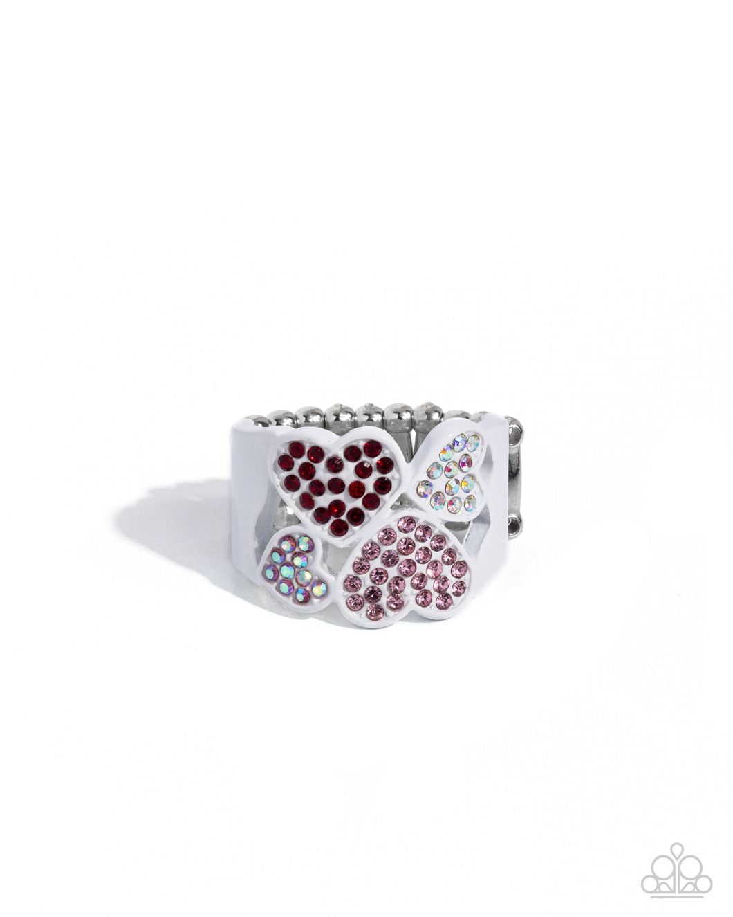 Paparazzi Ring Honorable Hearts - Multi