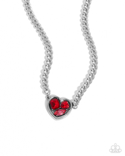 Load image into Gallery viewer, Paparazzi Necklace Tasteful Triad - Red
