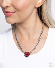 Load image into Gallery viewer, Paparazzi Necklace Tasteful Triad - Red
