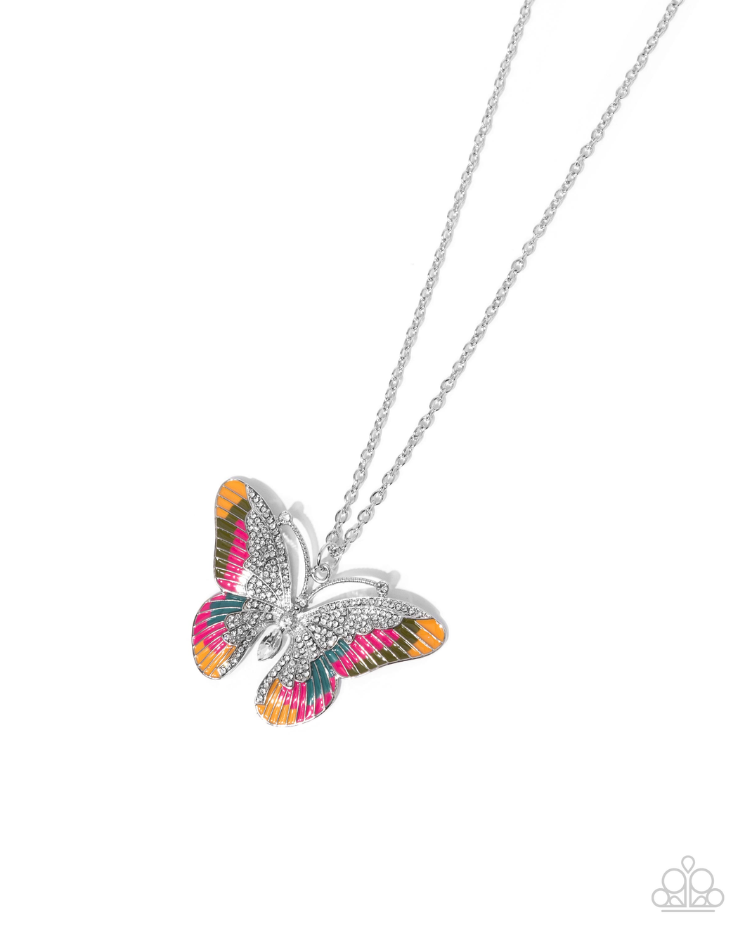 Paparazzi Necklace Papillon Pizzazz - Multi