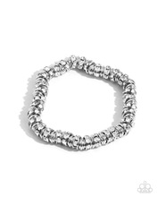Load image into Gallery viewer, Paparazzi Bracelet Radiant Roll Call - White
